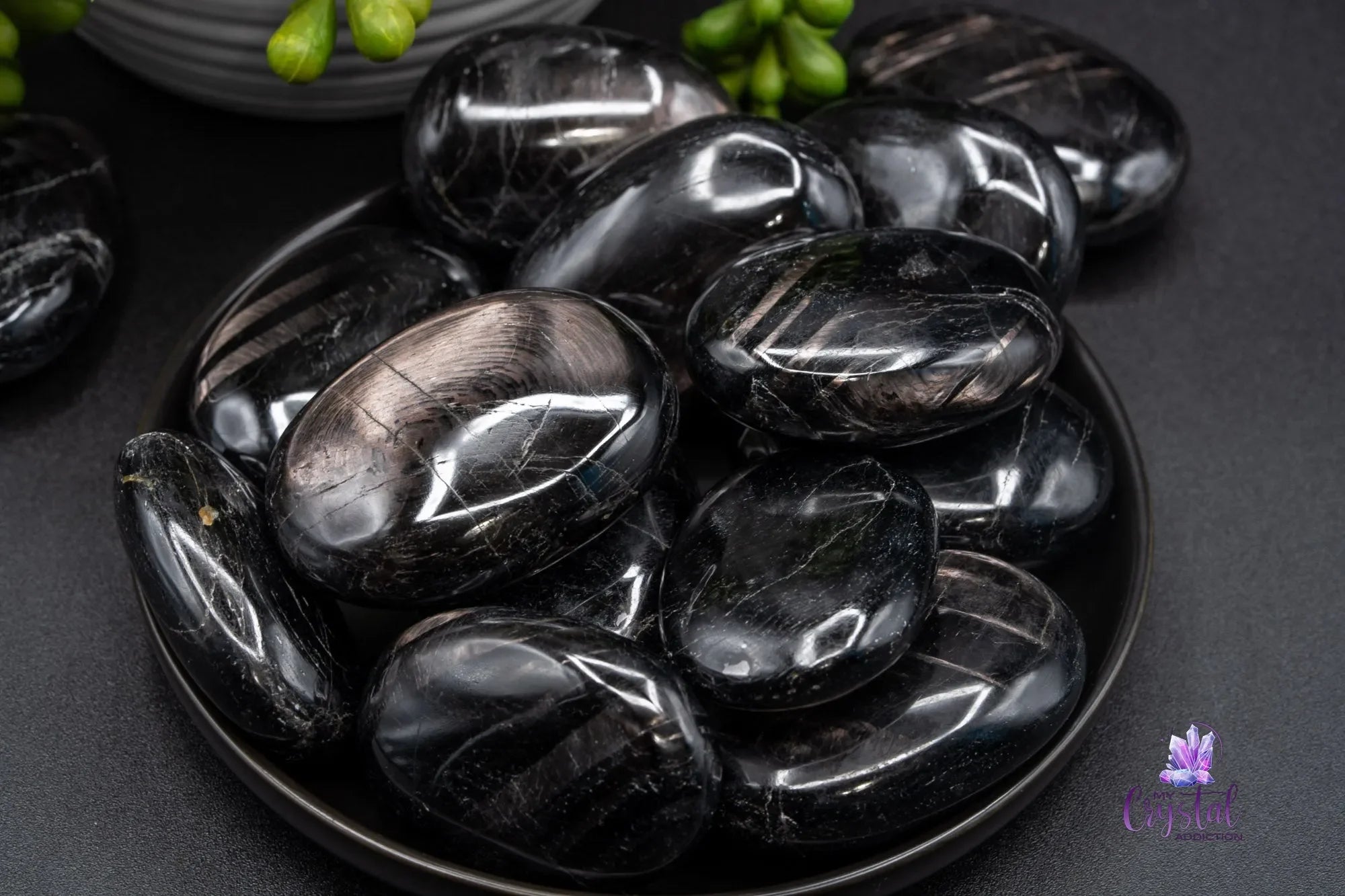 Hypersthene Palm Stone - My Crystal Addiction
