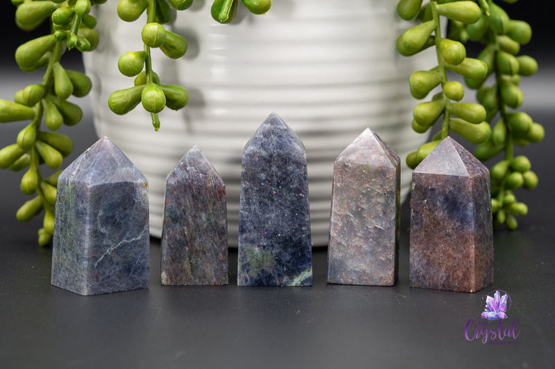 Iolite Tower - Third Eye Chakra - My Crystal Addiction