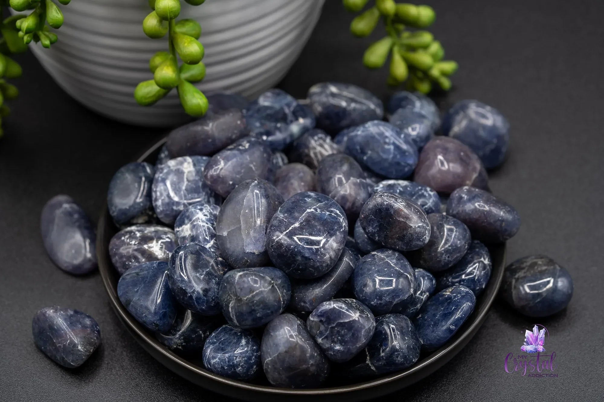 Iolite Tumble - My Crystal Addiction