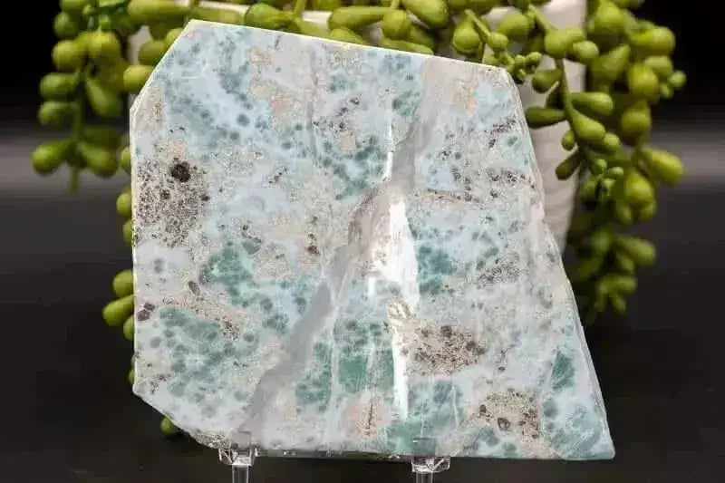 Larimar Slice 3.5"x4.5" - My Crystal Addiction