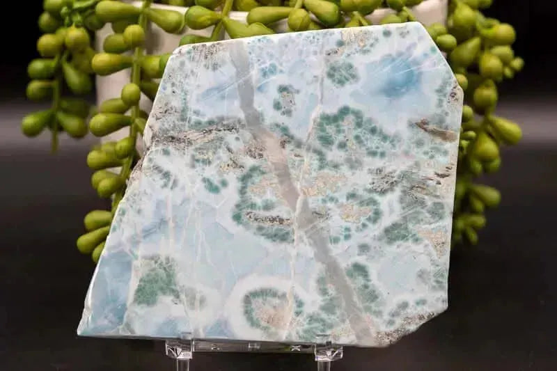 Larimar Slice 3.5"x4.5" - My Crystal Addiction