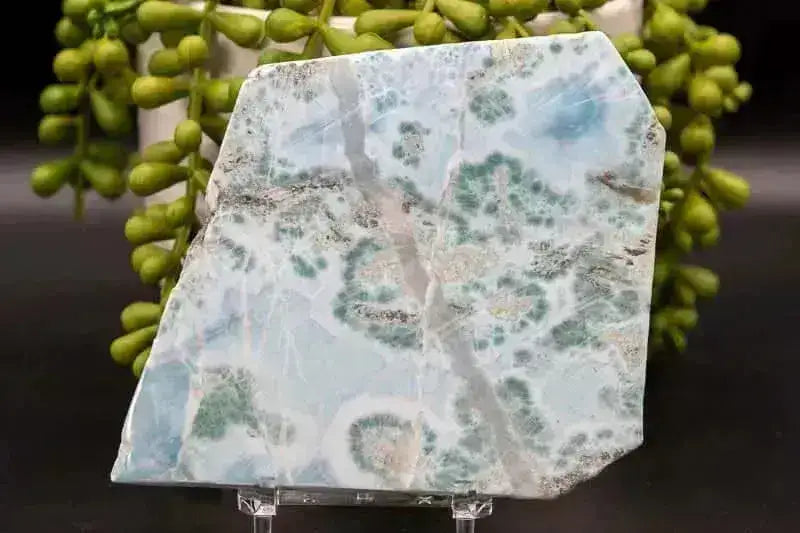 Larimar Slice 3.5"x4.5" - My Crystal Addiction