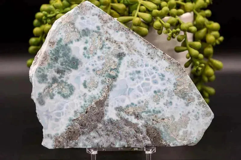 Larimar Slice 4"x5.5" - My Crystal Addiction