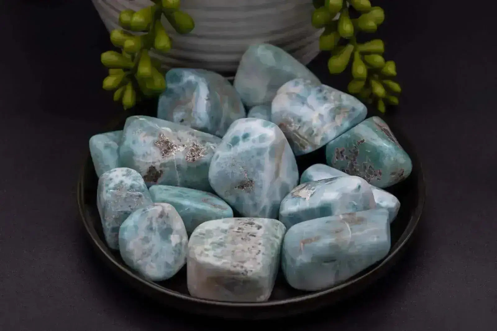 Larimar Tumble - My Crystal Addiction