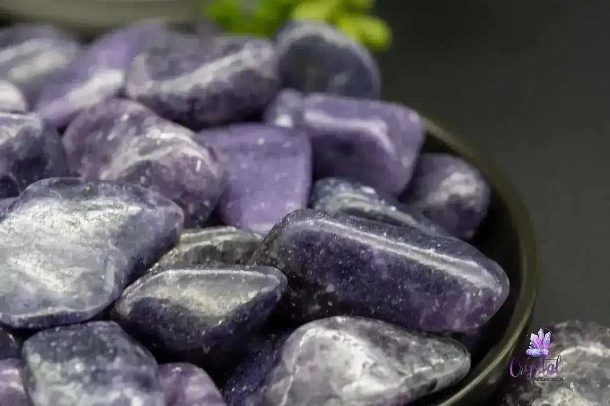 Lepidolite Tumble - Third Eye Chakra - My Crystal Addiction