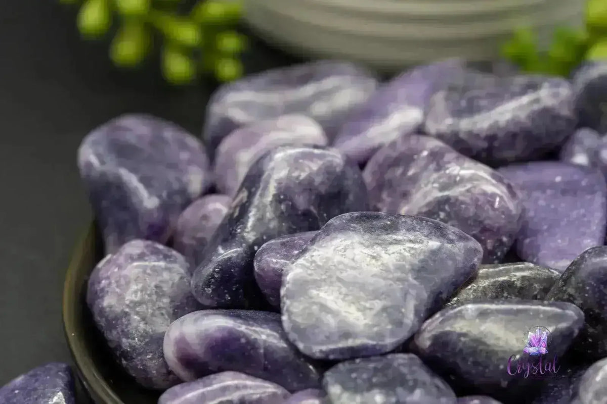 Lepidolite Tumble - Third Eye Chakra - My Crystal Addiction