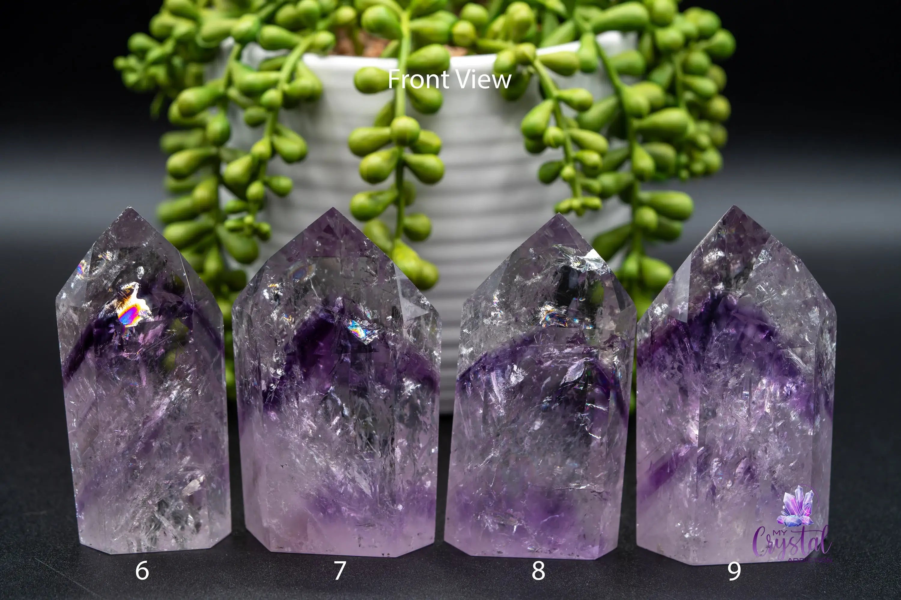 Phantom Amethyst Tower - My Crystal Addiction