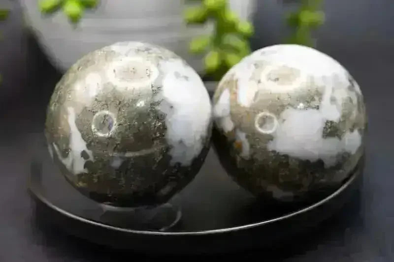 Marcasite Sphere - Solar Plexus Chakra - My Crystal Addiction