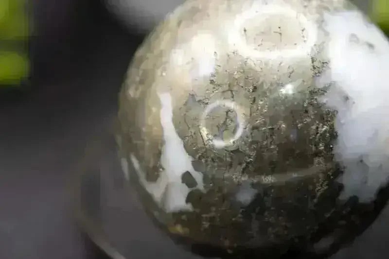 Marcasite Sphere - Solar Plexus Chakra - My Crystal Addiction