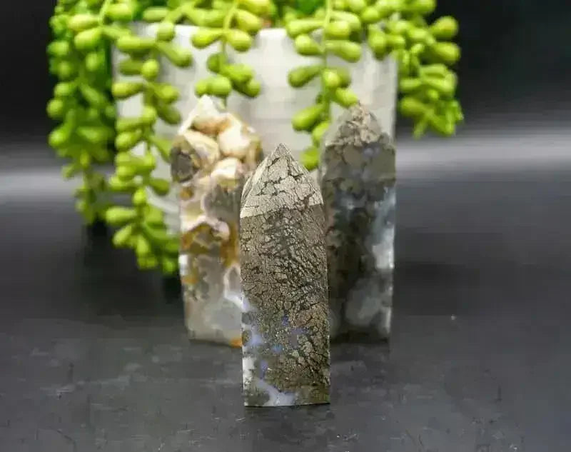 Marcasite Tower - Solar Plexus Chakra - My Crystal Addiction