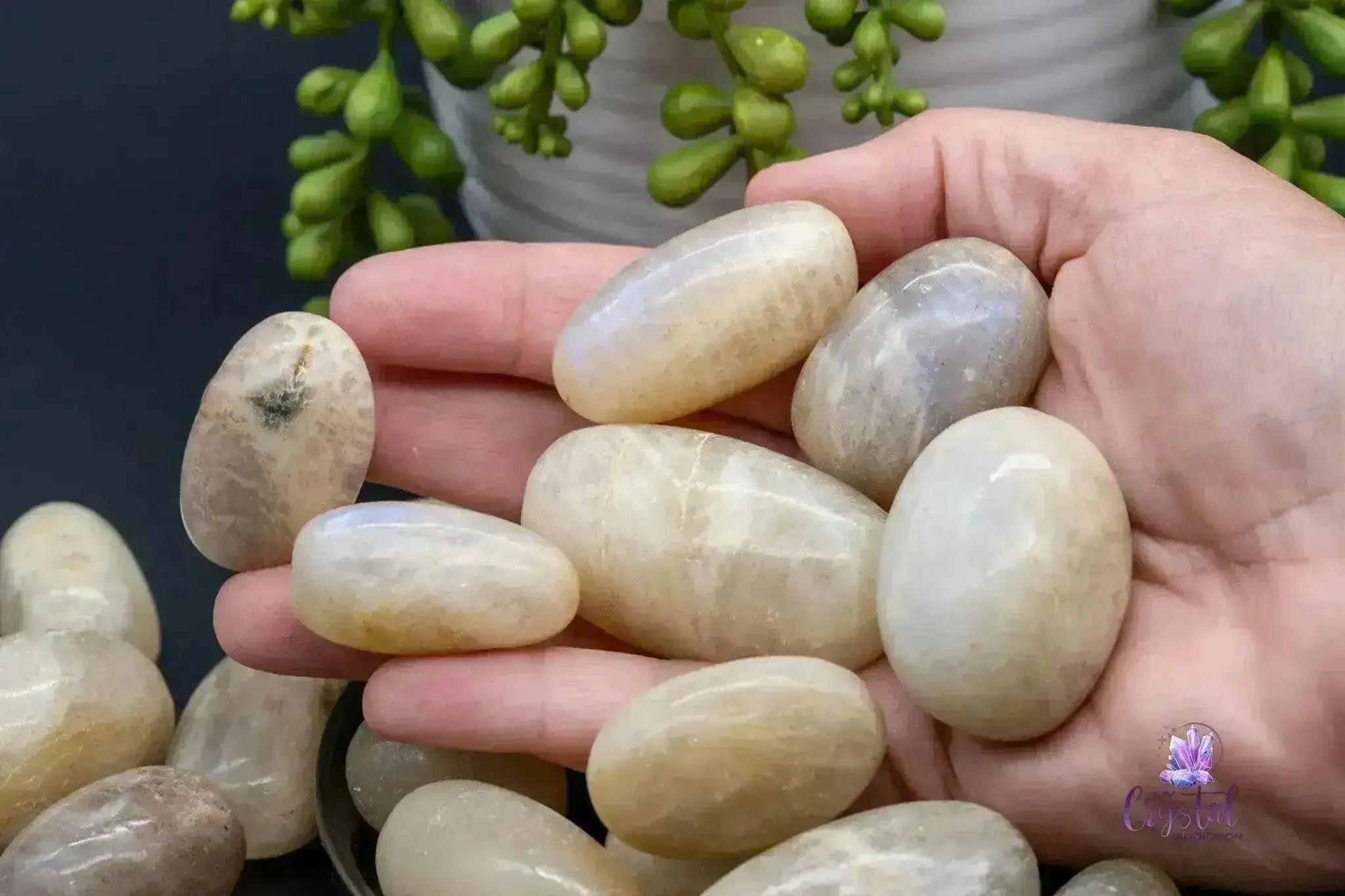 Moonstone Tumble - My Crystal Addiction