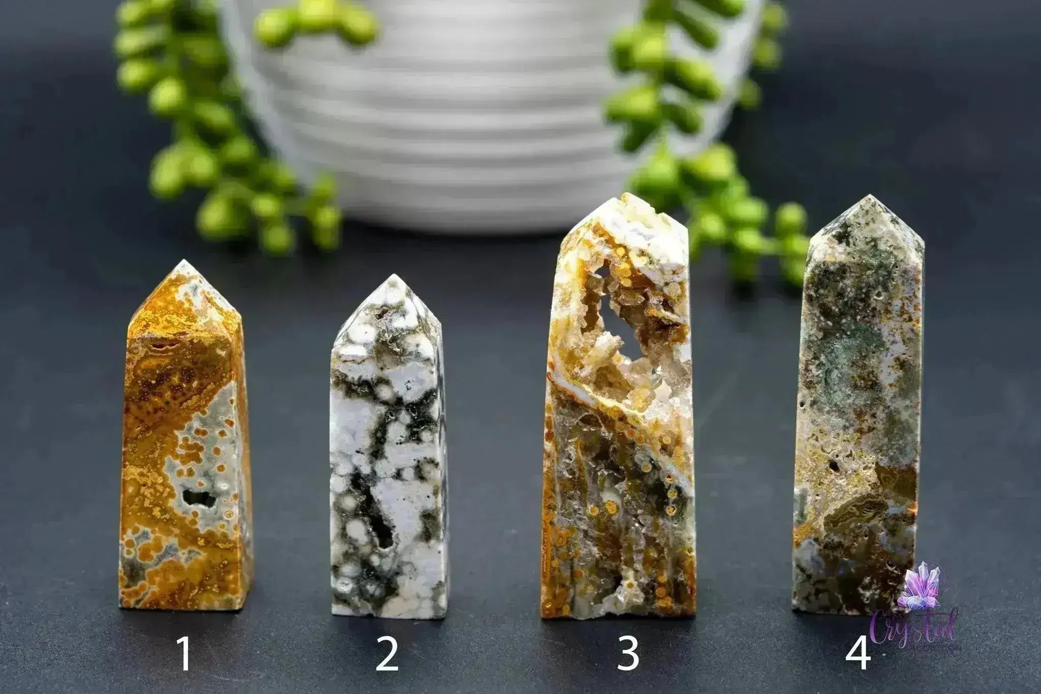 Orb Ocean Jasper Tower - My Crystal Addiction