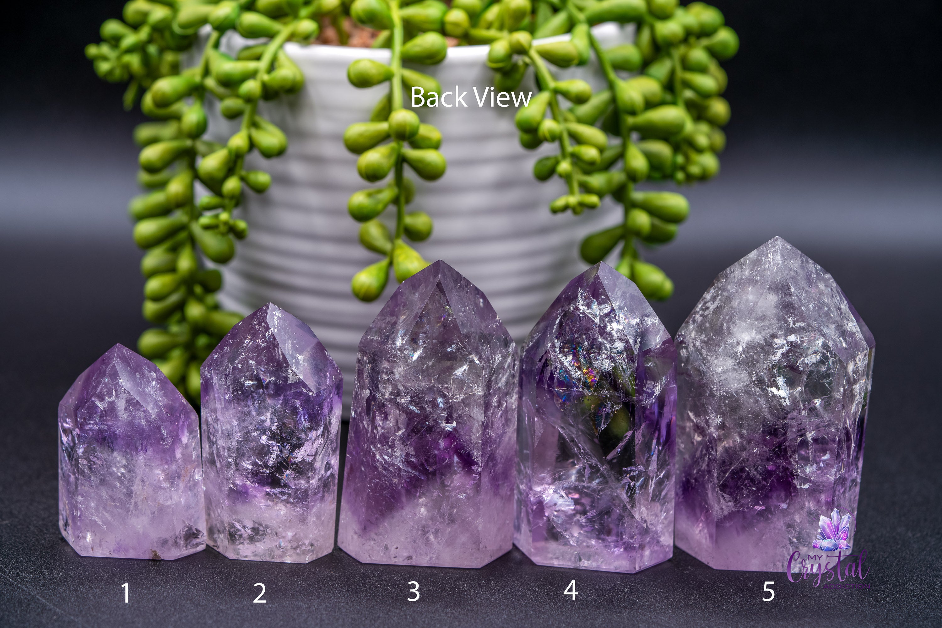 Phantom Amethyst Tower - My Crystal Addiction