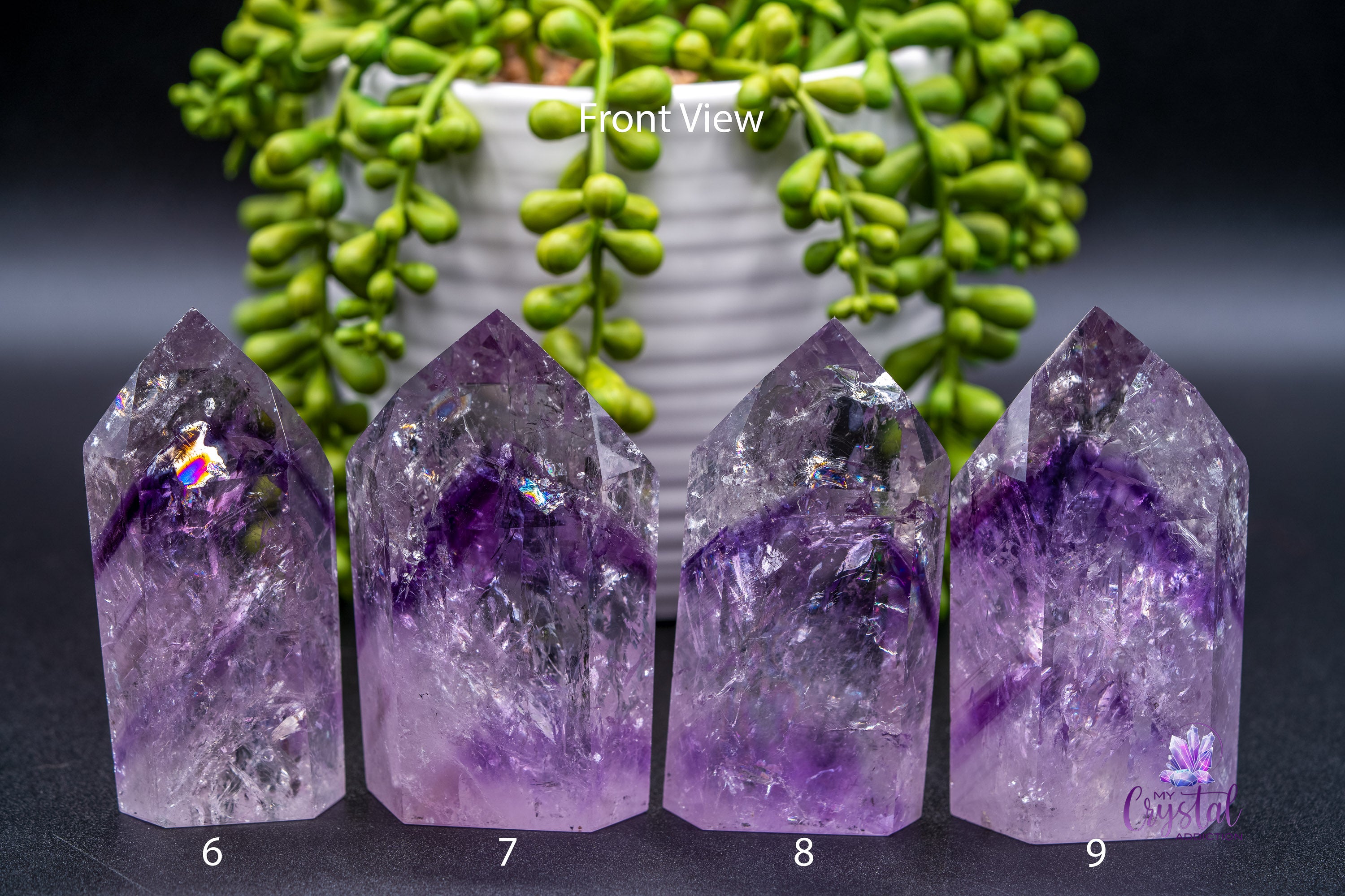 Phantom Amethyst Tower - My Crystal Addiction