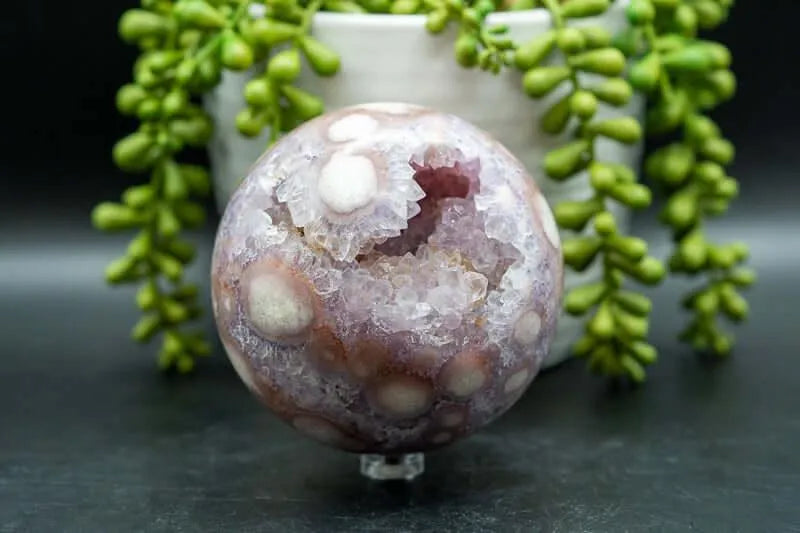 Pink hotsell Amethyst Druzy Sphere