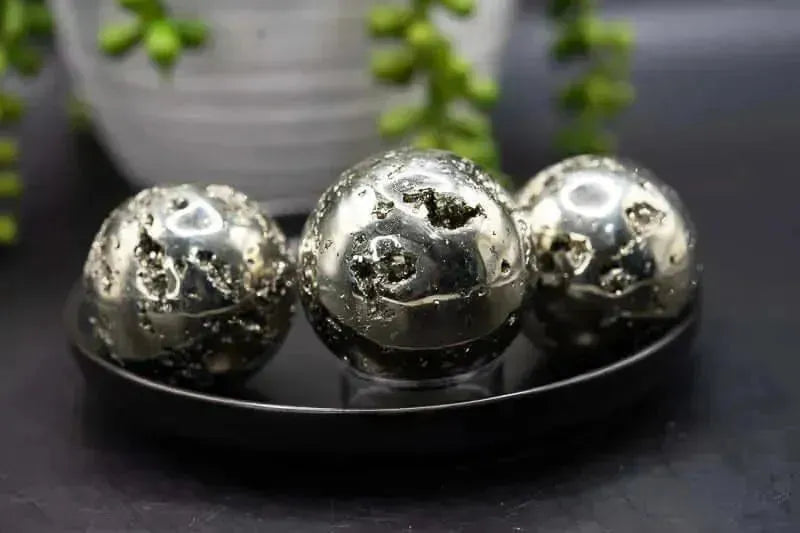 Pyrite Sphere - 1.25" - My Crystal Addiction