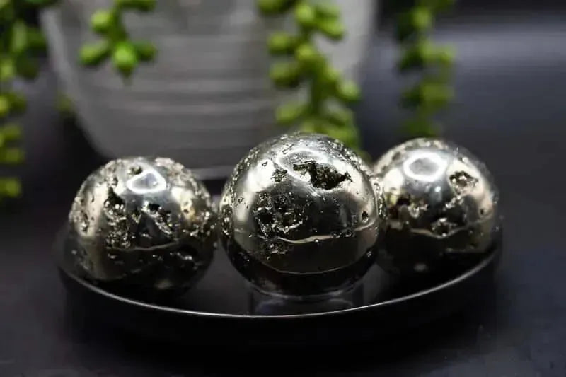 Pyrite Sphere - 1.25" - My Crystal Addiction