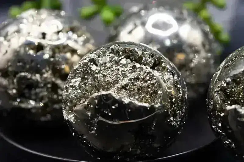 Pyrite Sphere - 1.5-2" - Druzy - My Crystal Addiction