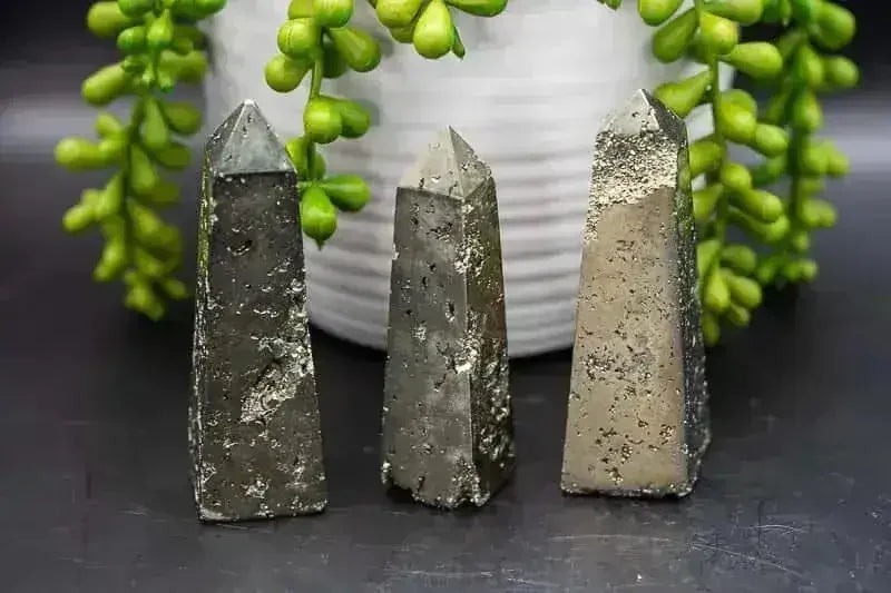 Pyrite Tower 3.5" - My Crystal Addiction