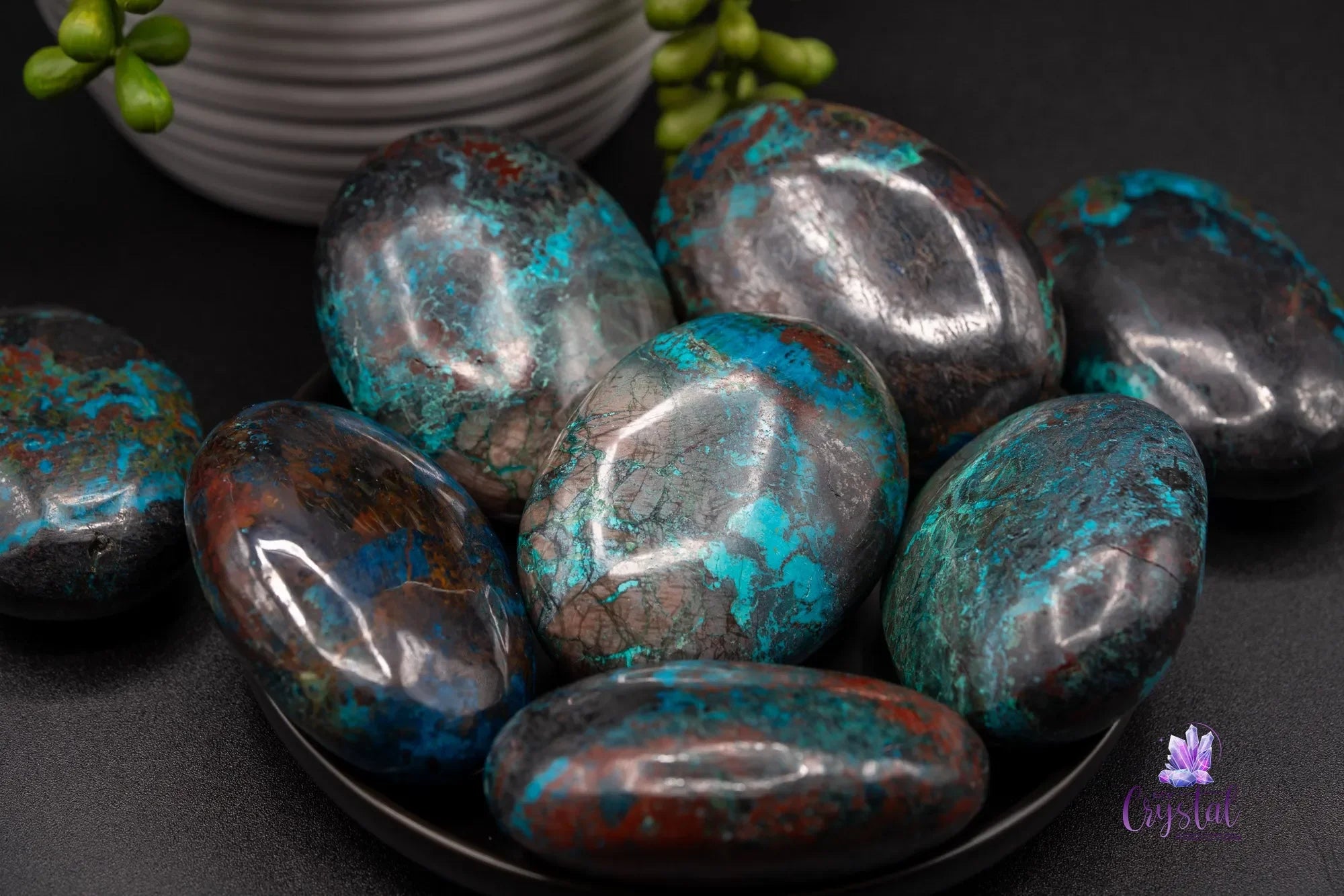 Quantum Ocho Palm Stone - Large Size - My Crystal Addiction