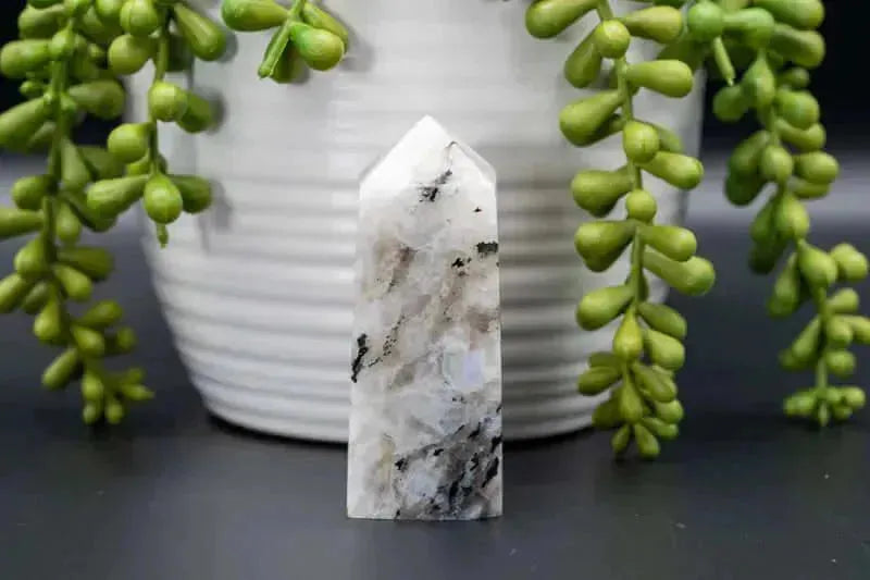Rainbow Moonstone Tower 3" - My Crystal Addiction