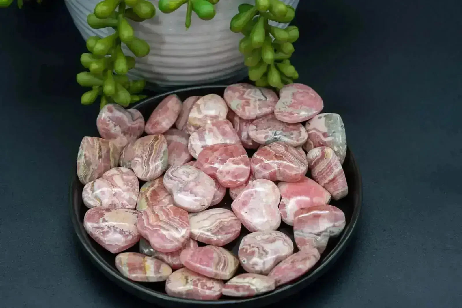 Rhodochrosite Carving - Heart - My Crystal Addiction