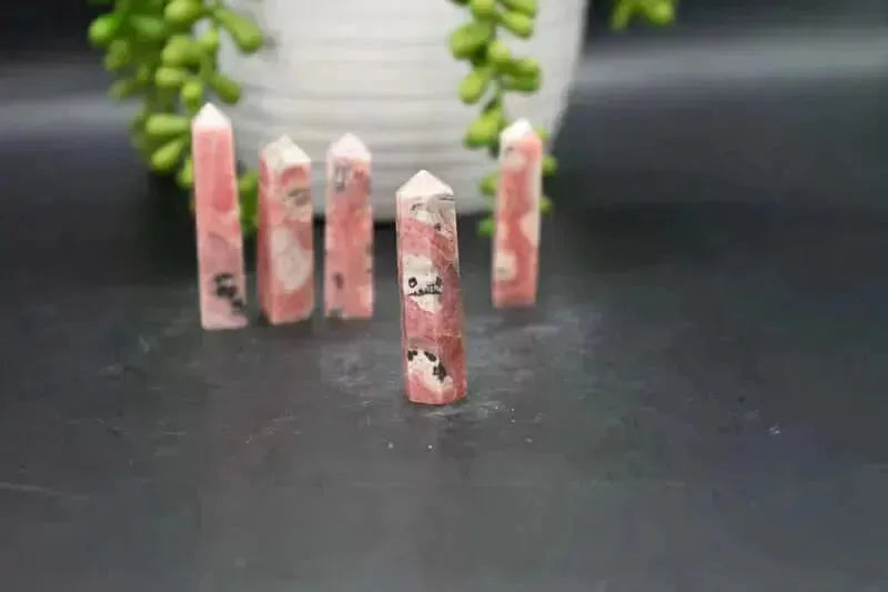Rhodochrosite Tower - Mini - My Crystal Addiction