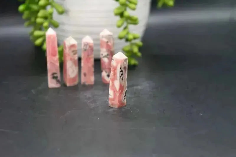 Rhodochrosite Tower - Mini - My Crystal Addiction
