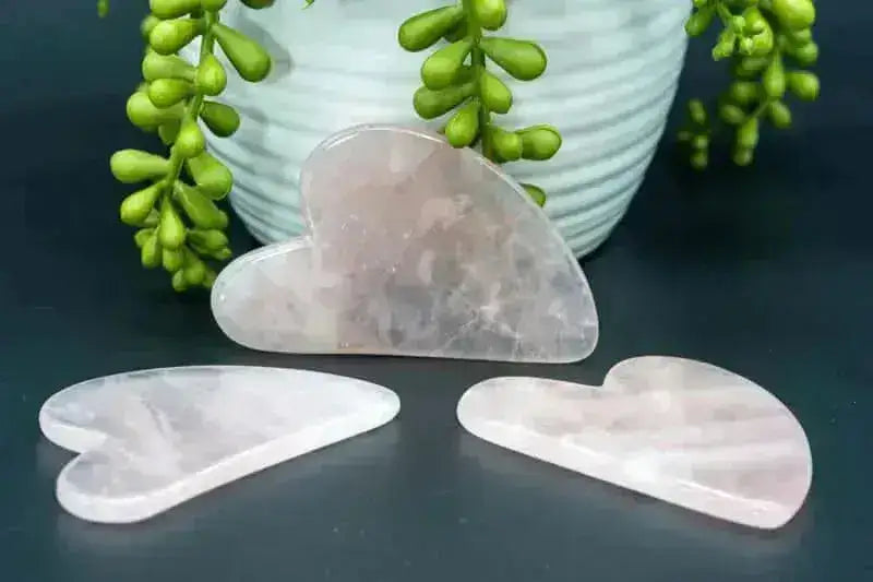 Rose Quartz Gua Sha - My Crystal Addiction