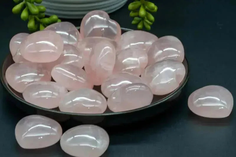 Rose Quartz Heart - My Crystal Addiction