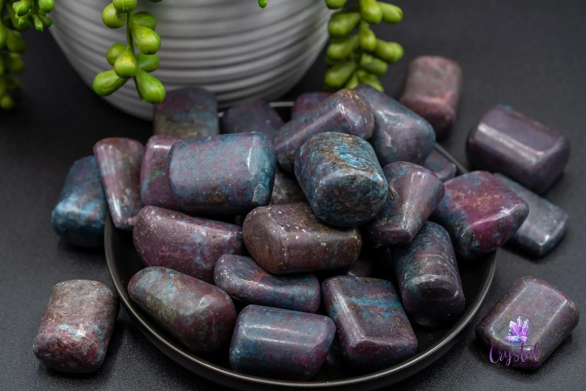 Ruby Kyanite Tumble - My Crystal Addiction