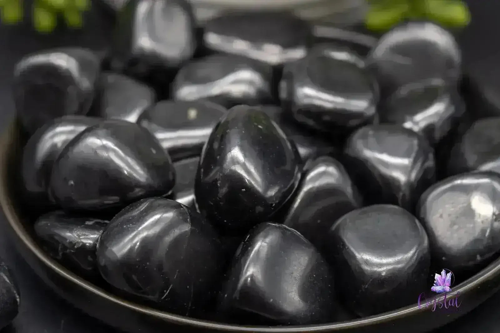 Shungite Tumble Stone - Energy Cleansing Crystal - My Crystal Addiction