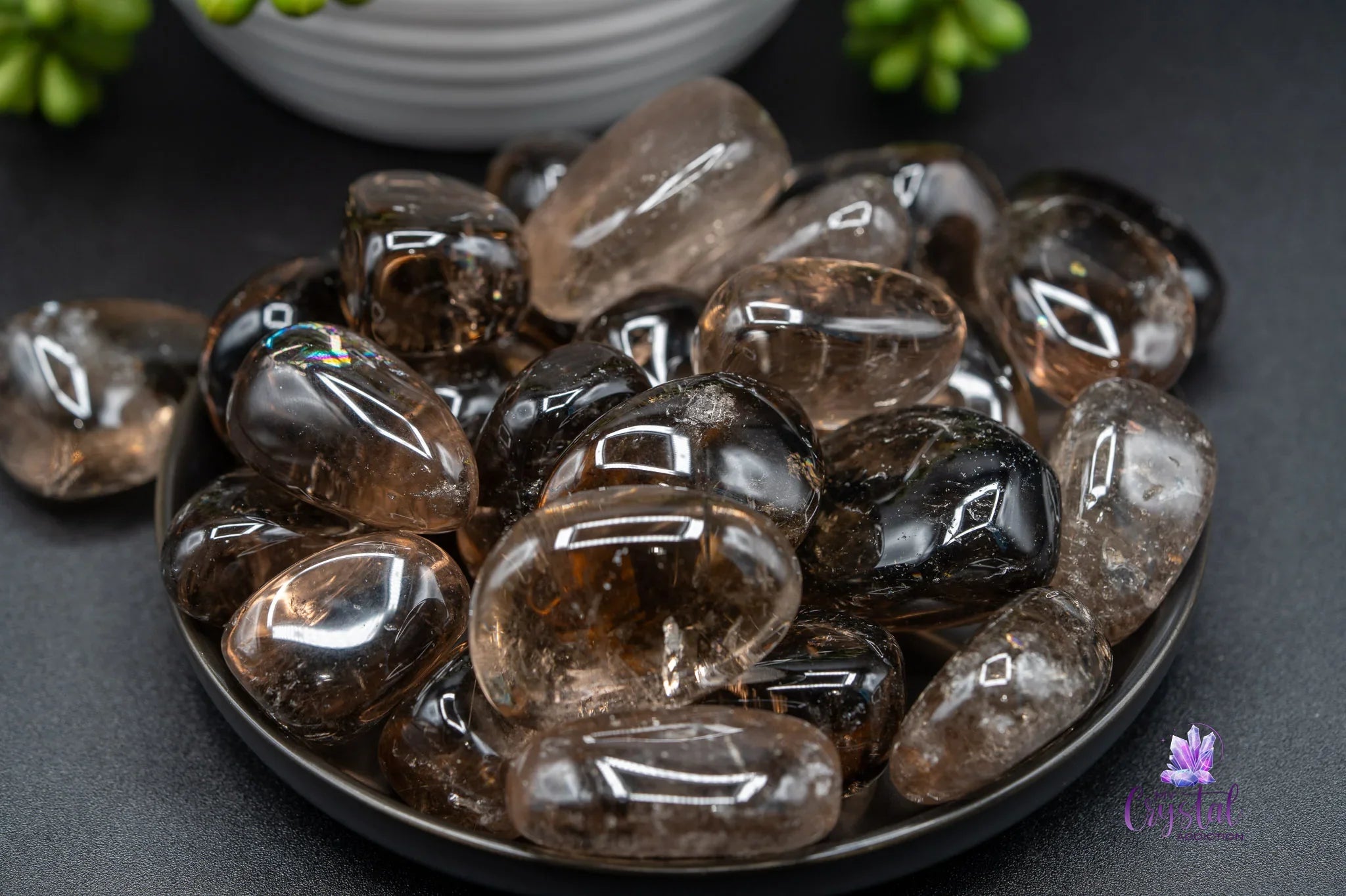 Smoky Quartz Tumble - Grounding, Protection & Emotional Balance - My Crystal Addiction