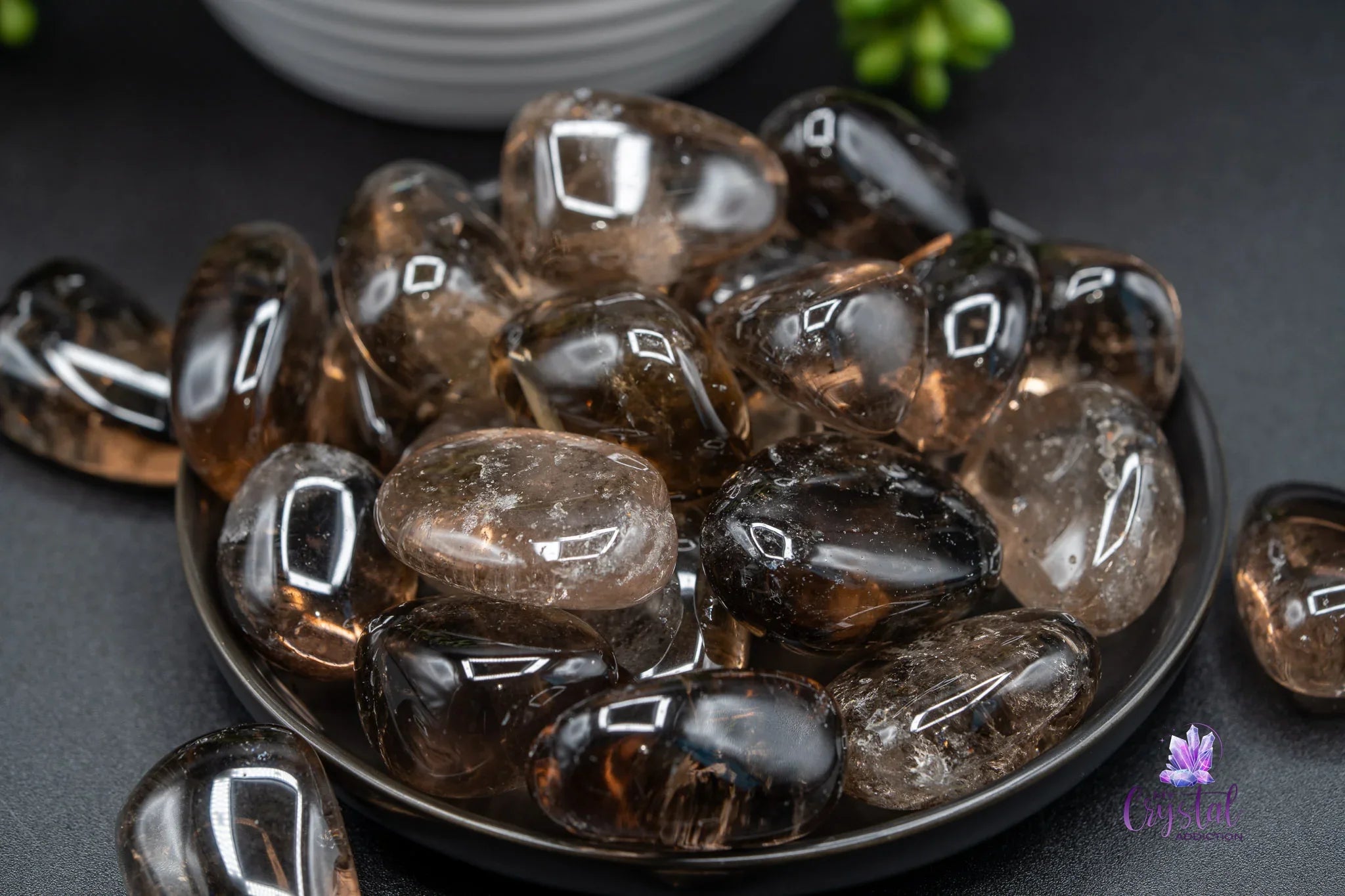 Smoky Quartz Tumble - Grounding, Protection & Emotional Balance - My Crystal Addiction