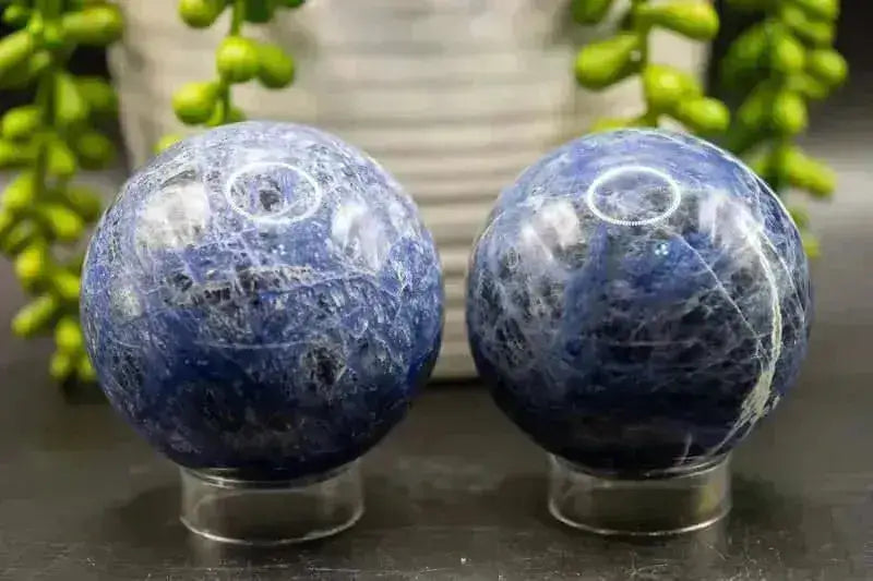 Sodalite Sphere - 2.5" - My Crystal Addiction