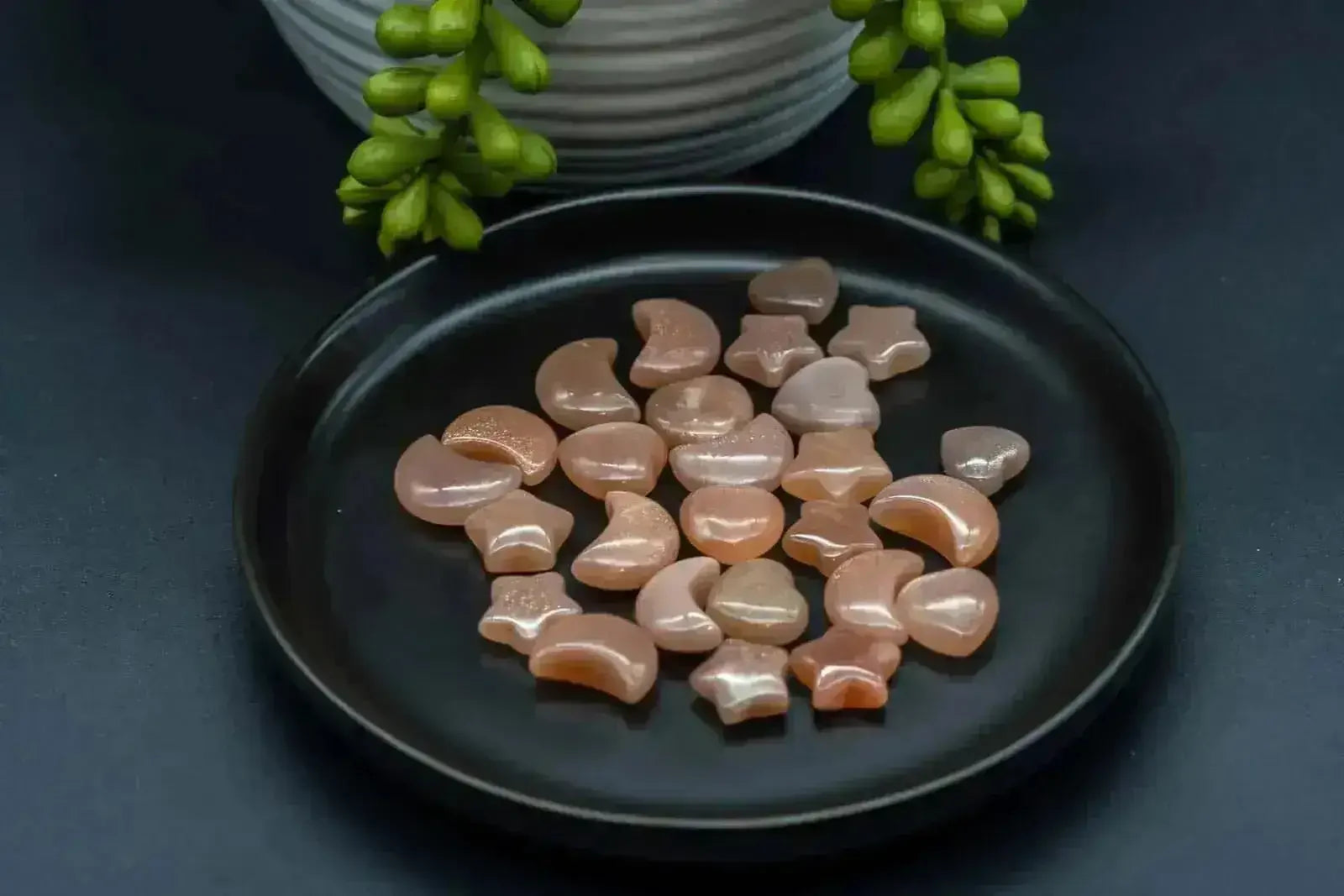 Sunstone Moon/Star/Heart Carving - My Crystal Addiction