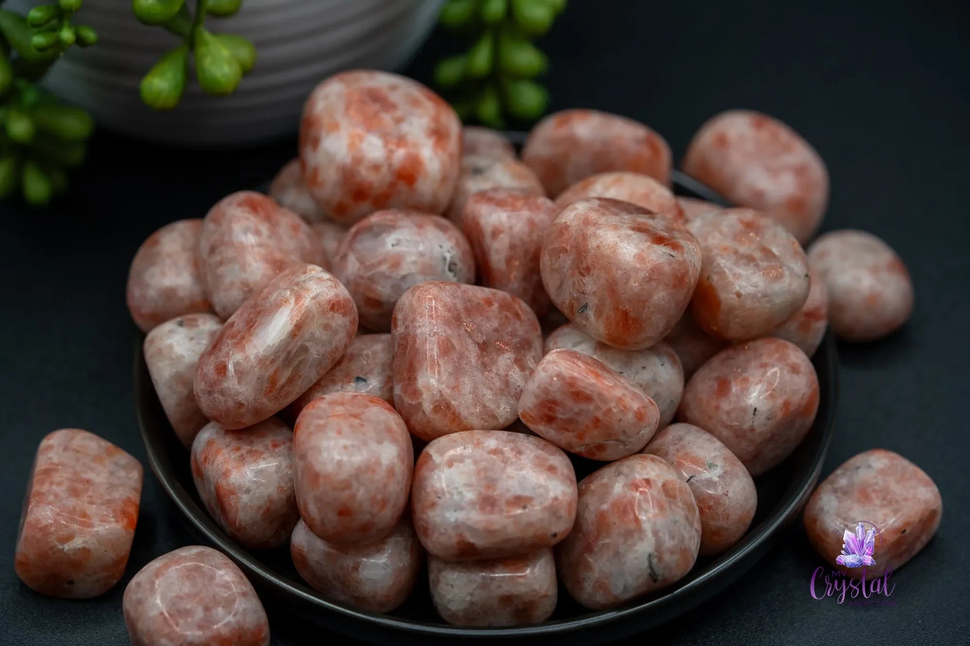 Sunstone Tumble - from India - Creativity & Confidence - My Crystal Addiction