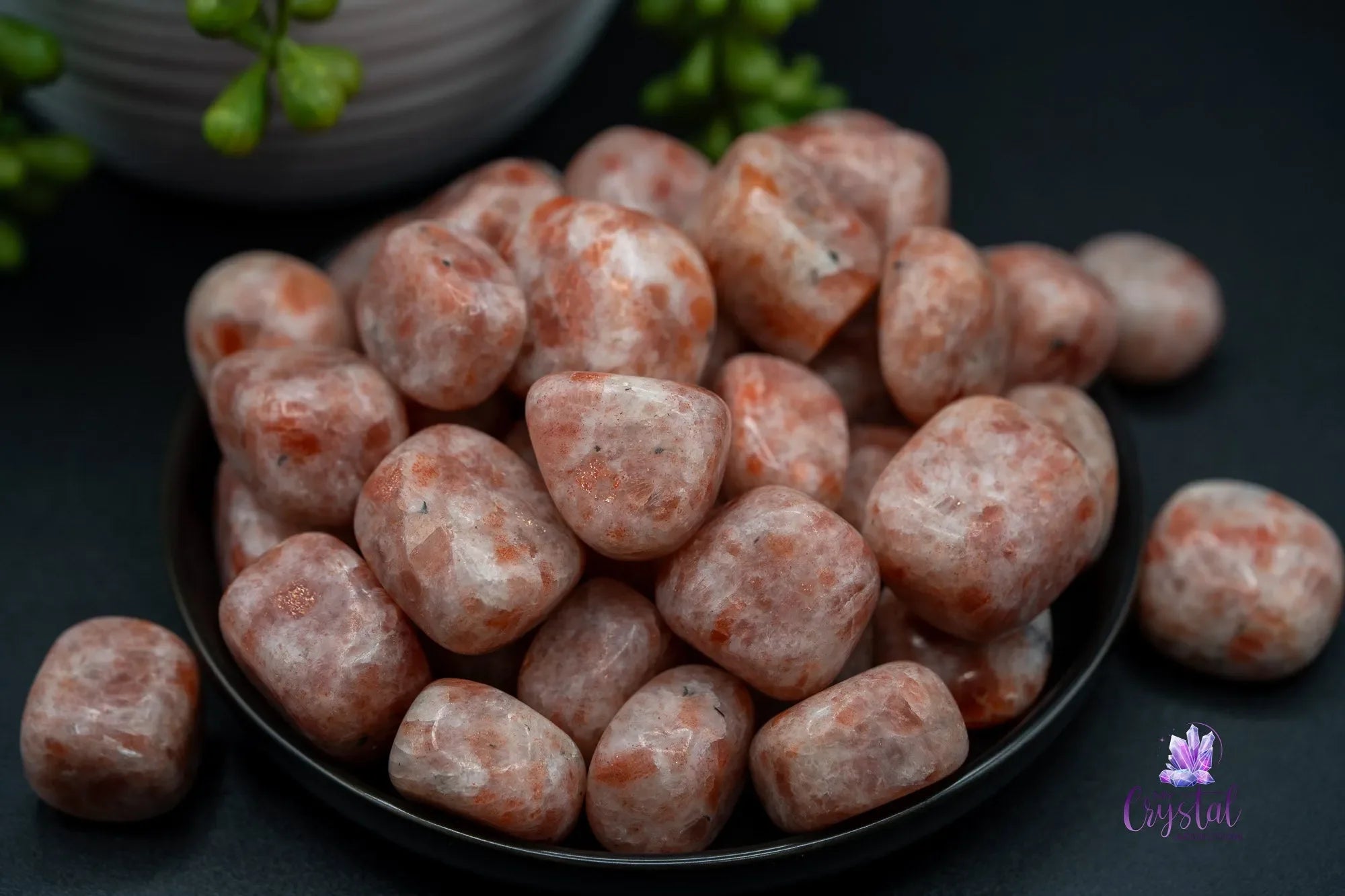 Sunstone Tumble - from India - Creativity & Confidence - My Crystal Addiction
