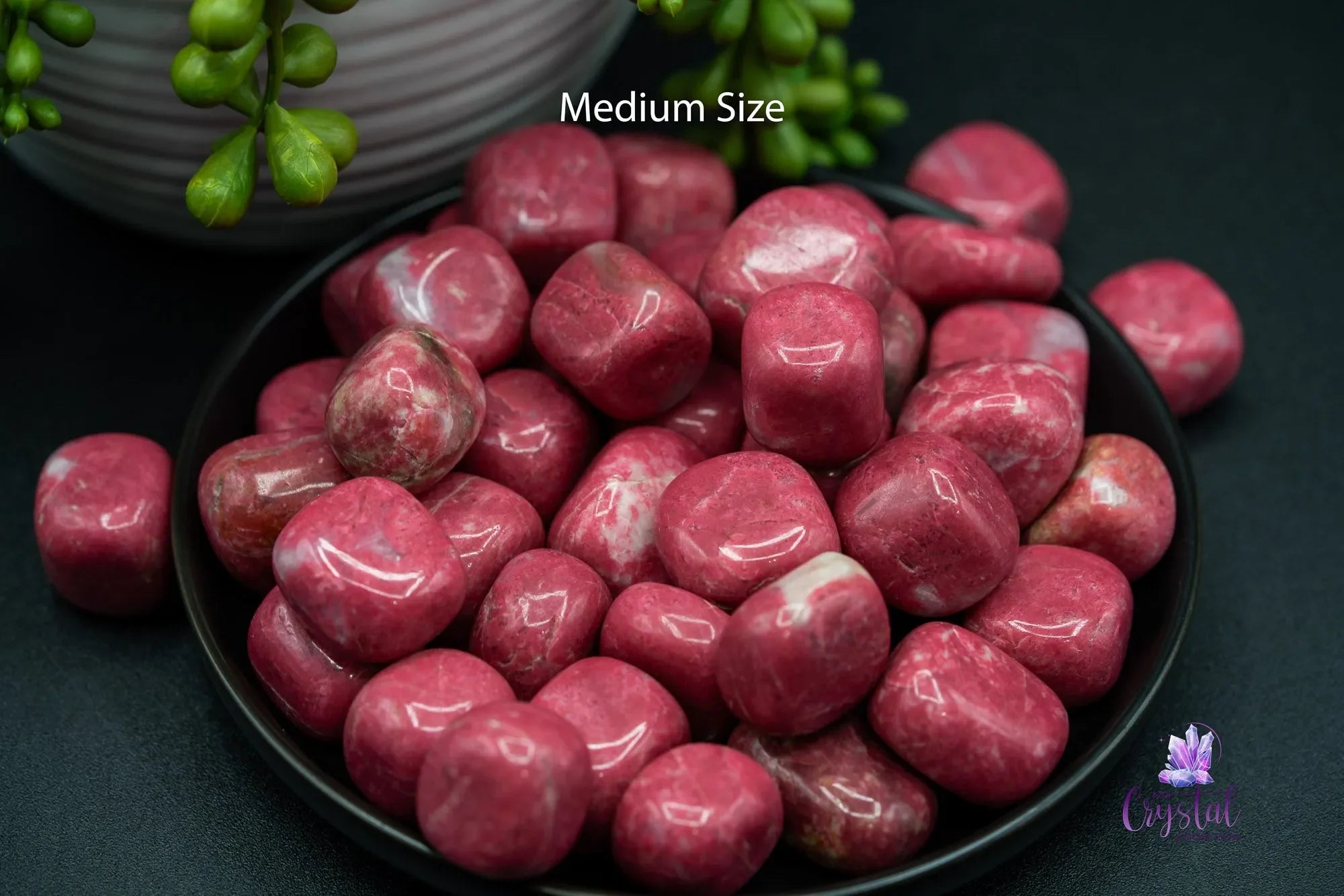 Thulite Tumble - My Crystal Addiction