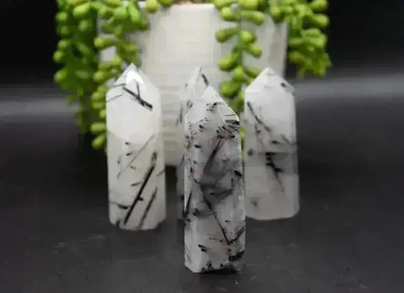 Tourmaline Quartz Tower - My Crystal Addiction