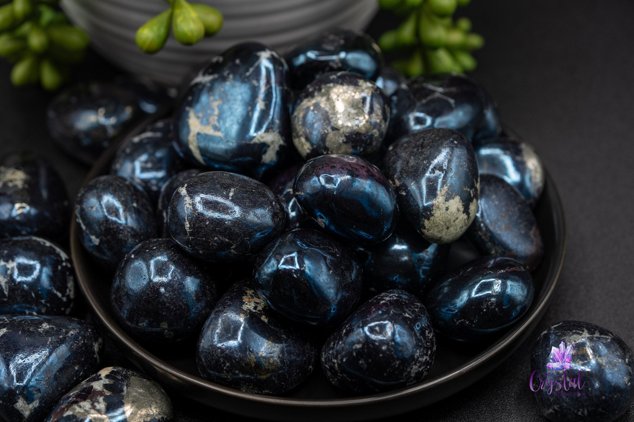 Covellite Tumble - My Crystal Addiction