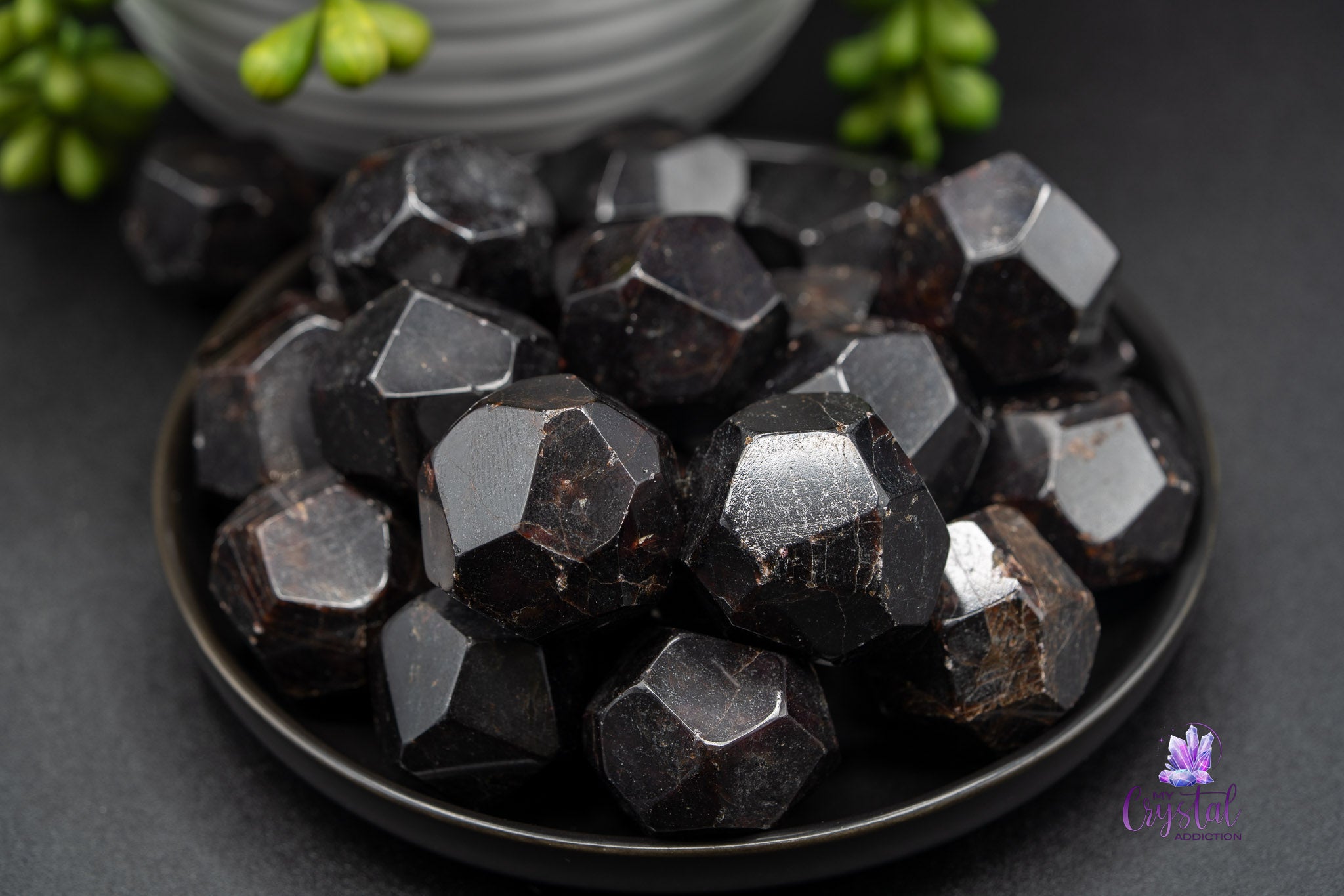 Red Garnet Dodecahedron - My Crystal Addiction