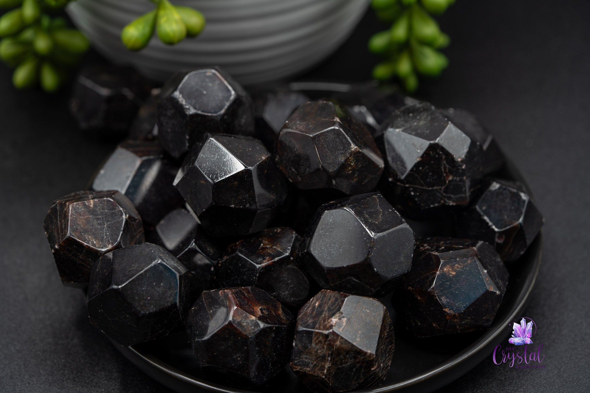 Red Garnet Dodecahedron - My Crystal Addiction