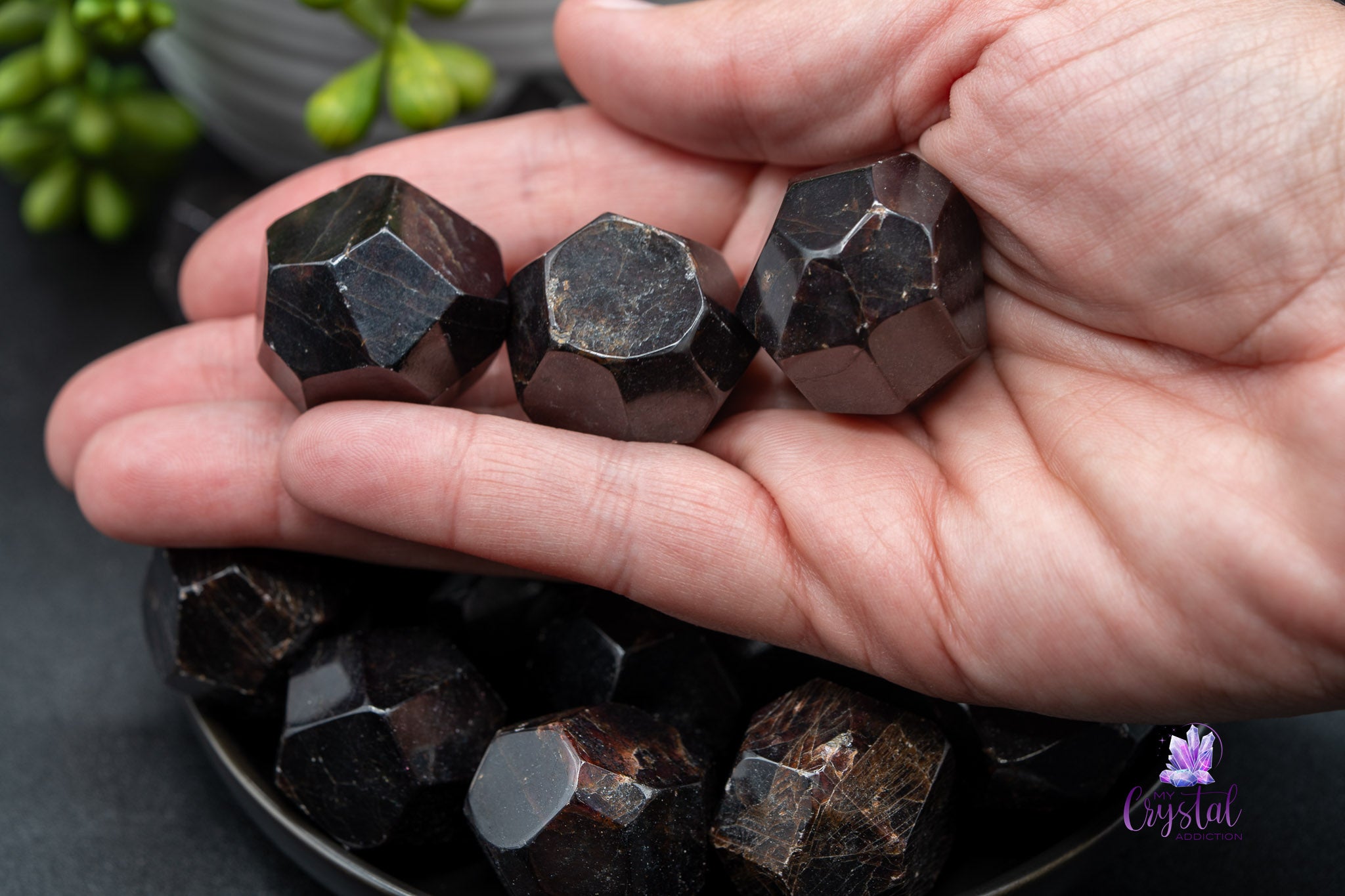 Red Garnet Dodecahedron - My Crystal Addiction