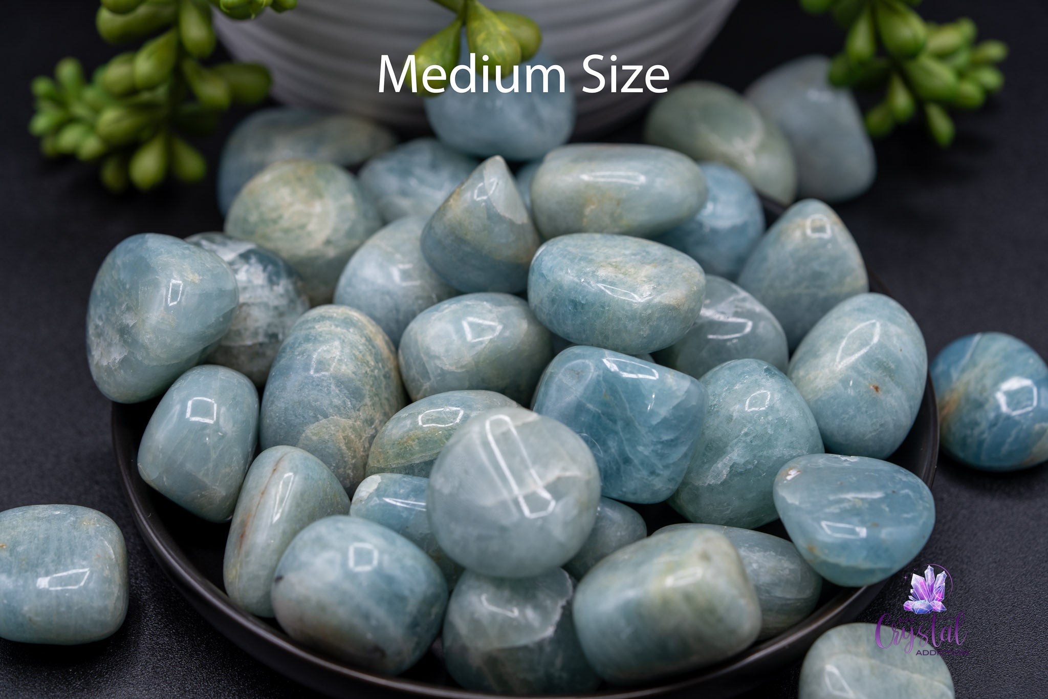 Aquamarine Tumble - My Crystal Addiction