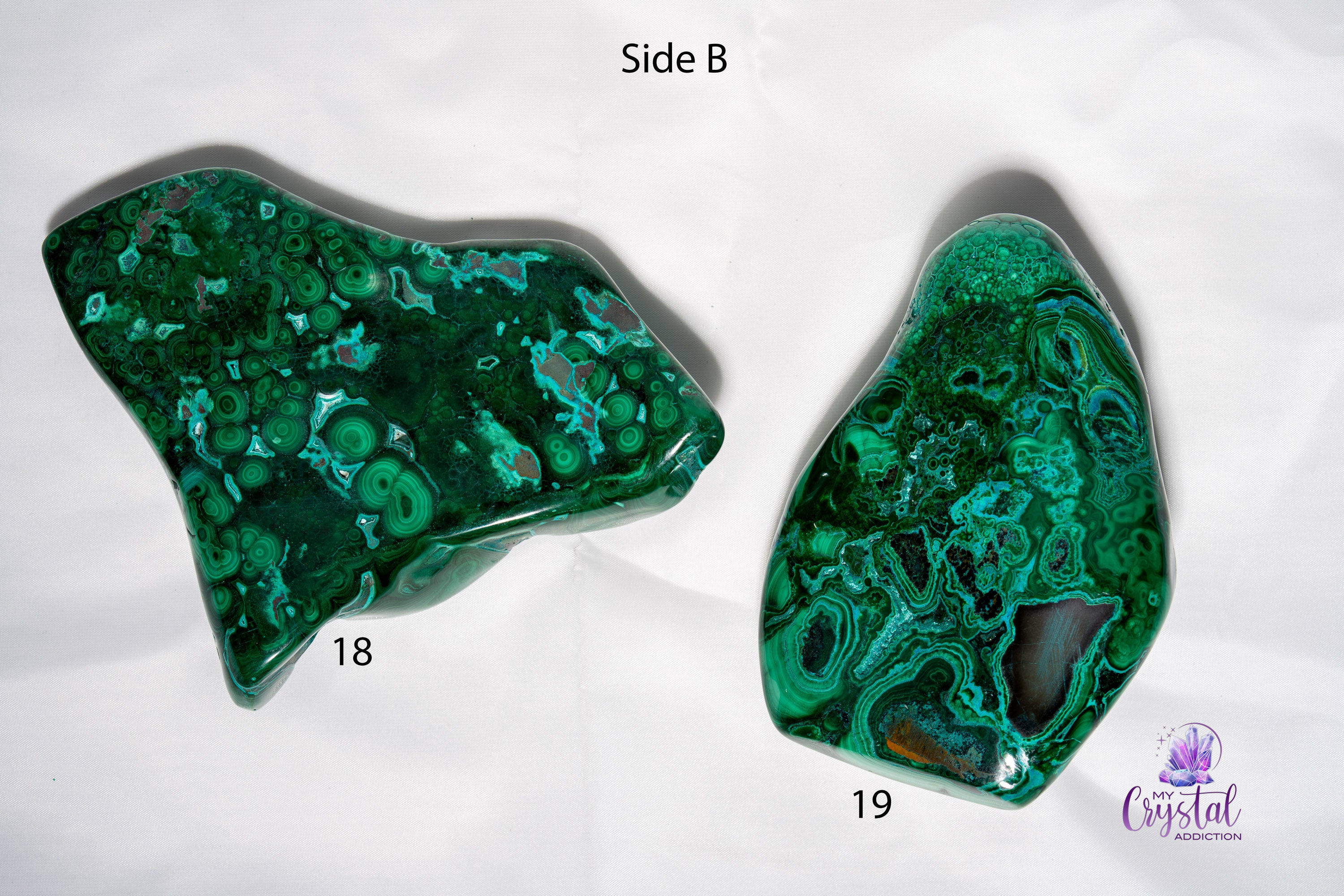 Malacolla Freeform - Malachite & Chrysocolla - My Crystal Addiction