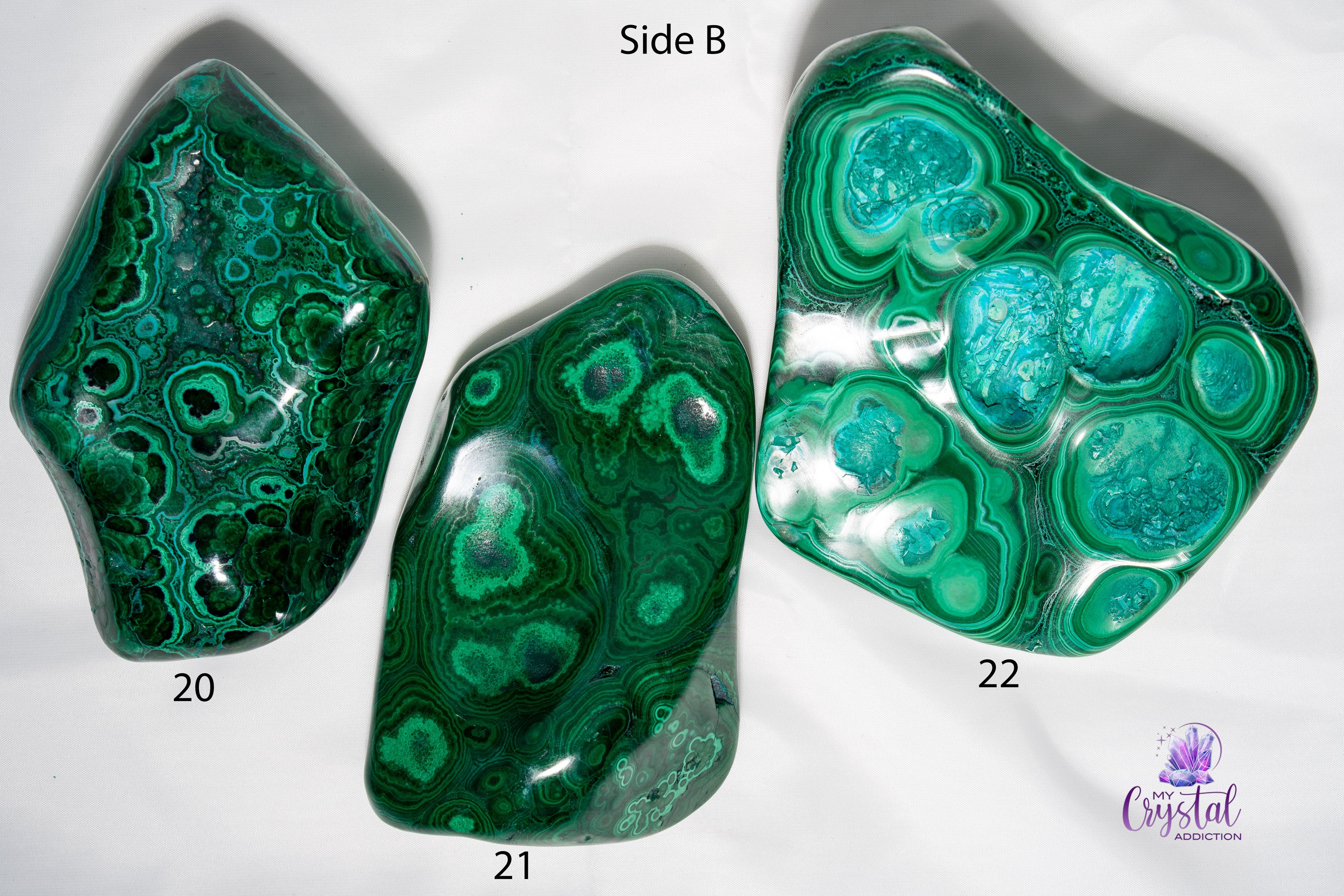 Malacolla Freeform - Malachite & Chrysocolla - My Crystal Addiction