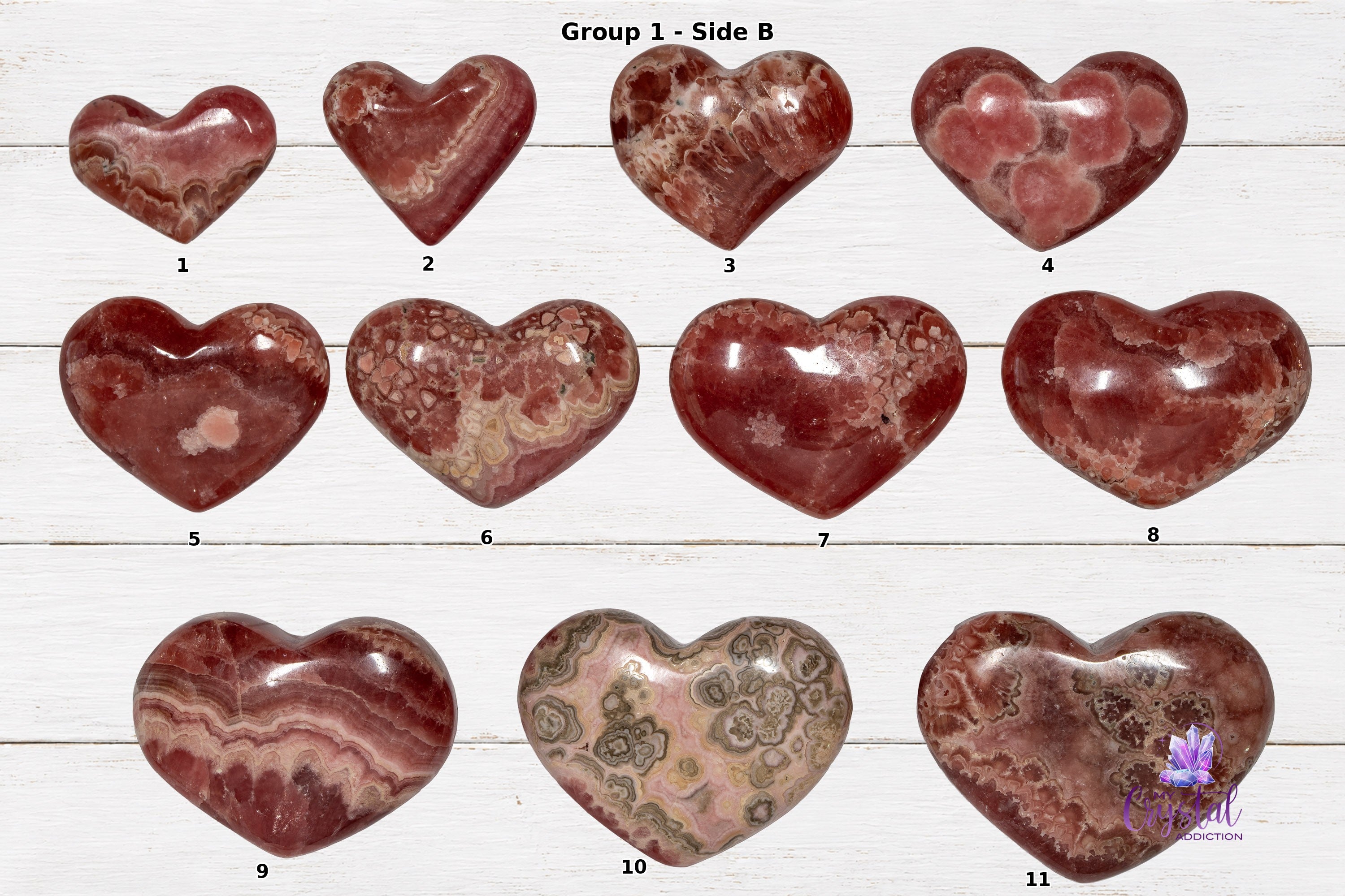 High Quality Rhodochrosite Heart Carving from Argentina 04