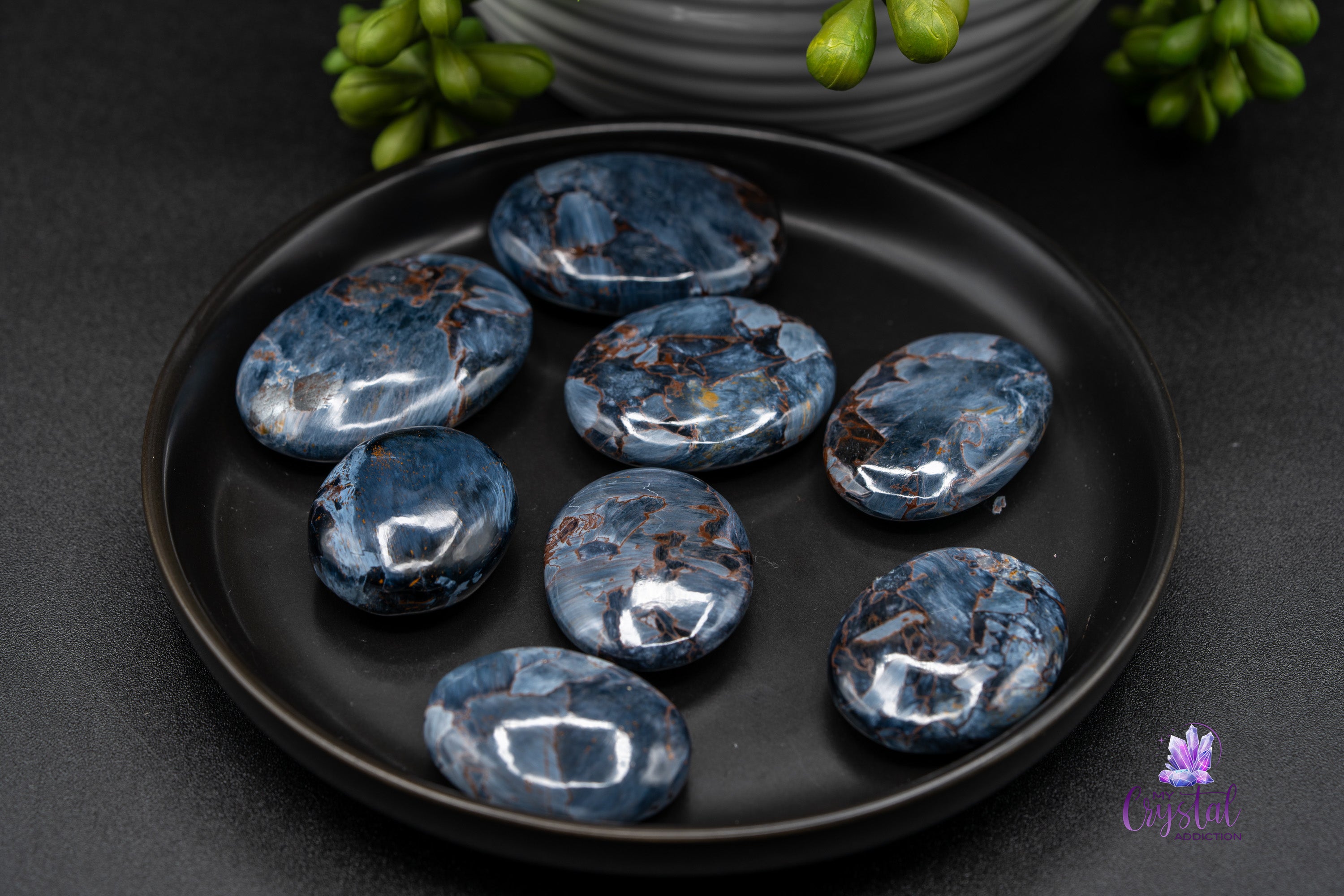 High Quality Pietersite Mini Palm Stone - My Crystal Addiction