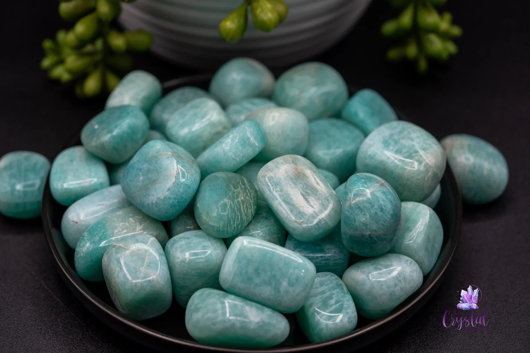 Amazonite Tumble from India - My Crystal Addiction